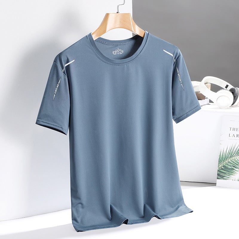 Men's Ice Silk Quick-Dry T-Shirt - Image 3