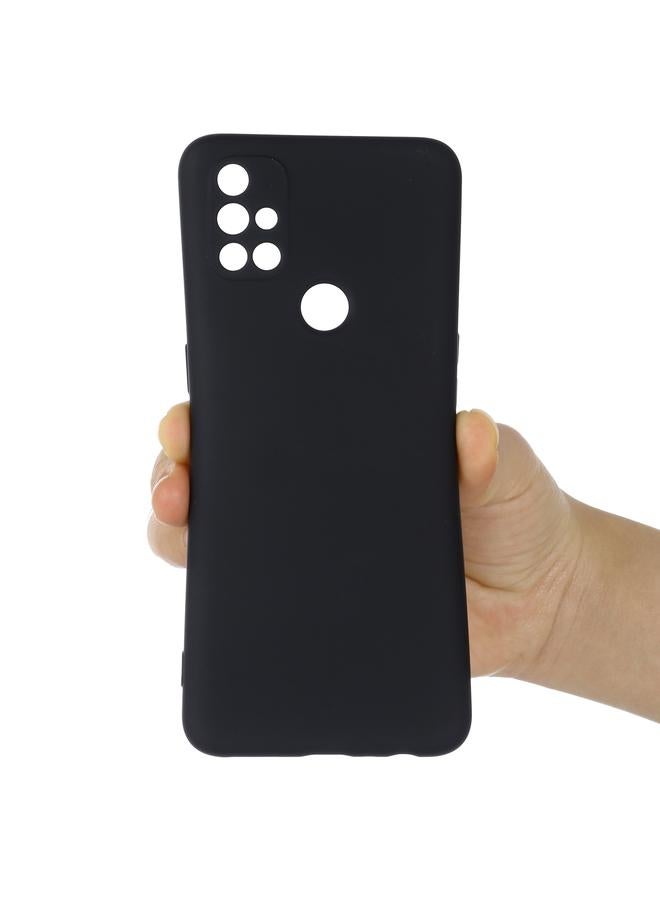 S-TOP Case For OnePlus Nord N10 5G Pure Color Liquid Silicone Shockproof Full Coverage Case - Image 2