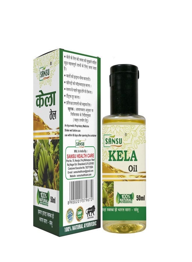Sansu Banana Hair Growth Oil 50ml With Nilgiri oil ka Tel Natural Ayurvedic 50ml - Image 5