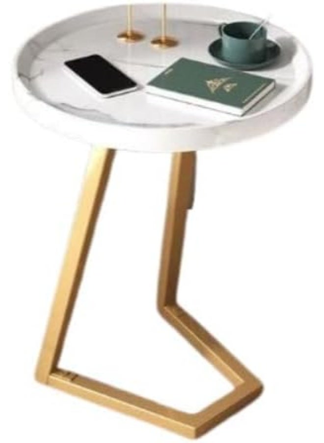 Generic Sofa Side Table, Side Table with Wood MDF Top and Metal Combination - Image 1