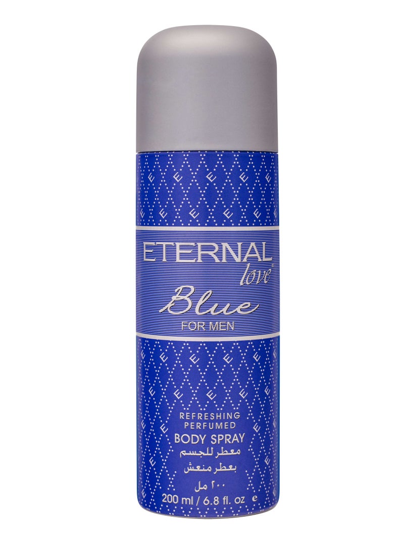 Eternal Love 200ml Body Spray Blue Men - Image 1