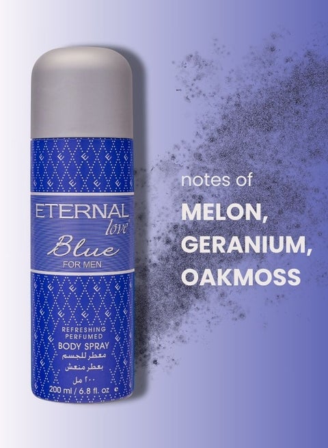 Eternal love Eternal Love 200ml Body Spray Blue Men Best Price