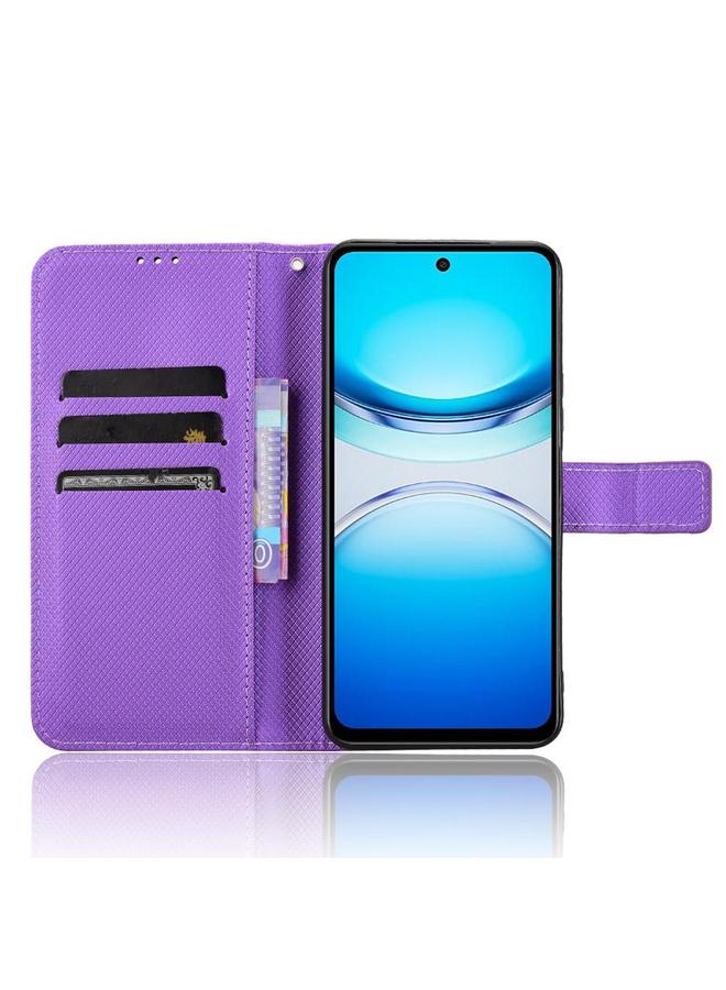 erorex Case For vivo Y39 5G / Y300i Diamond Texture Leather Phone Case - Image 4