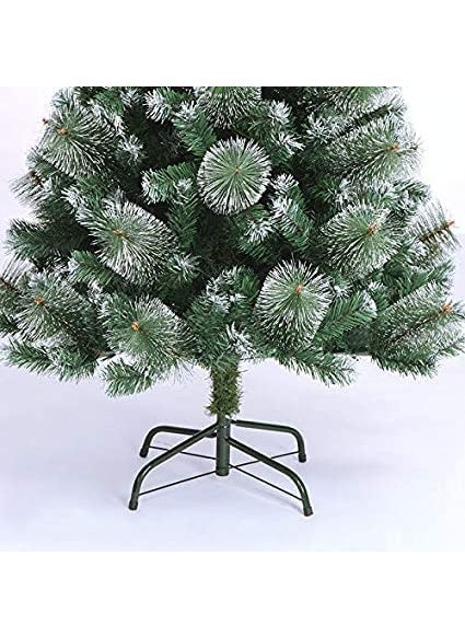 Lazybeee Lazybeee Christmas Tree 6 Feet Snow Pine Christmas Tree Xmas Tree Hand Made Xmas Tree Decorations Xmas Decorations Tree 6 FT  - Image 2