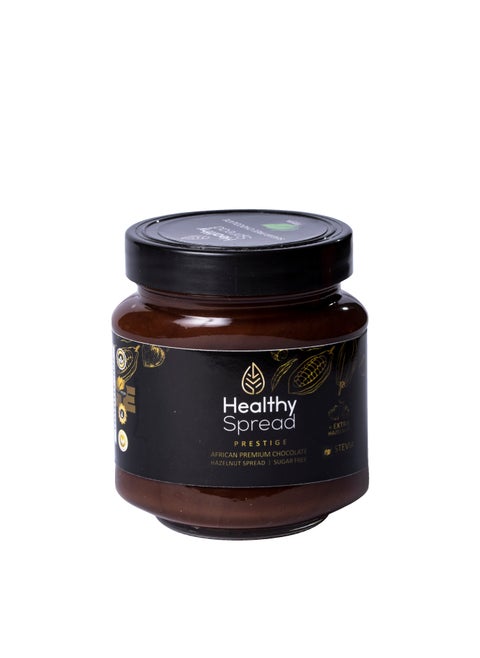 Healthy spread prestige chocolate (with hazelnut pieces) 210g