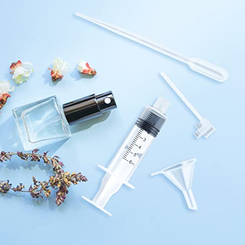 NUOMI 2 Set Perfume Refill Tool Kit, Plastic Perfume Syringe Extractor for Liquid Cologne Fragrance Sample Essential Oils, Travel Use - Image 2