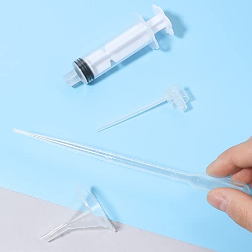 NUOMI 2 Set Perfume Refill Tool Kit, Plastic Perfume Syringe Extractor for Liquid Cologne Fragrance Sample Essential Oils, Travel Use - Image 5