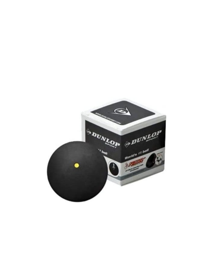 دنلوب - كرة اسكواش ريف كومب XT ذات النقطة الواحدة – مستوى احترافي، نقطة واحدة، متانة عالية - Image 1