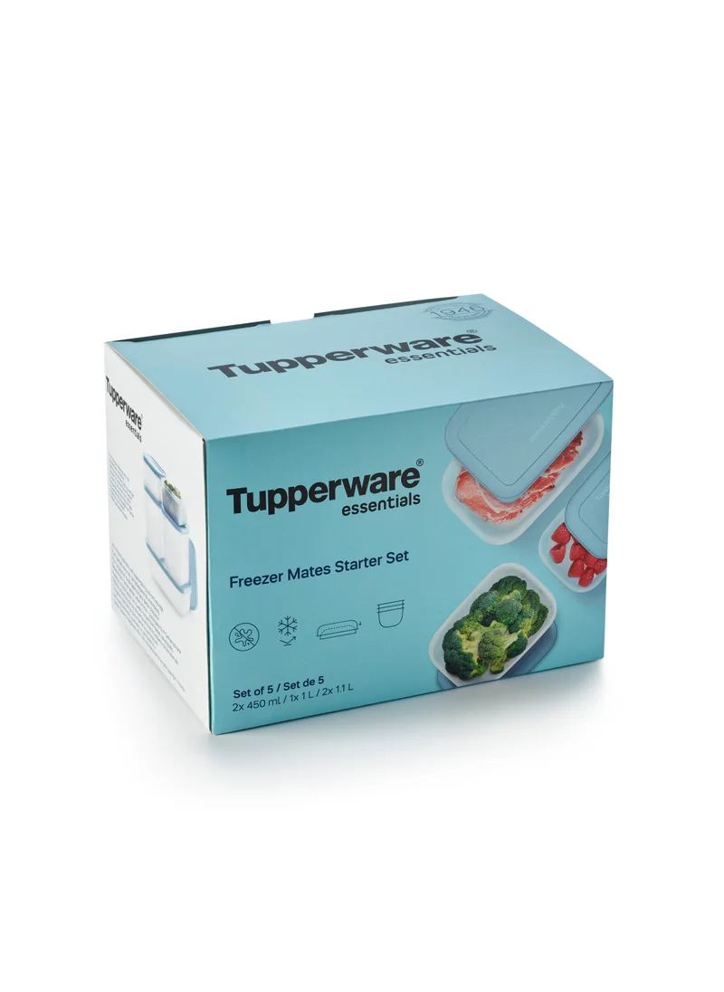 Tupperware Freezer Mates  Starter Set (5)