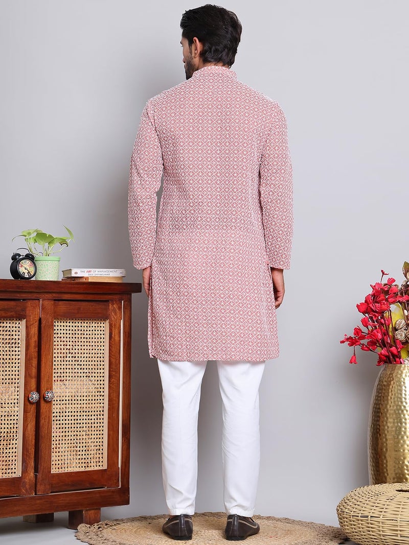 jompers طقم كورتا مزخرف بالأزهار من جومبرز للرجال من قطن مخلوط - Image 2