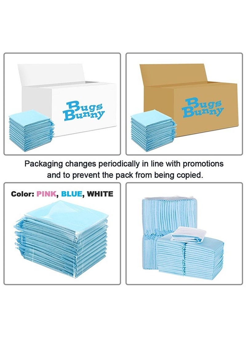 Bugs Bunny - Disposable Changing Mats, 12 Counts, Soft Waterproof Mat, Portable Leak Proof Changing Mat, New Mom Leak-Proof Under pad, Mattress Table Protector Pad - Image 1