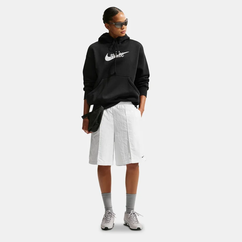 Nike Black Women's Sportswear Phoenix Fleece Hoodie for Women | Best Price UAE