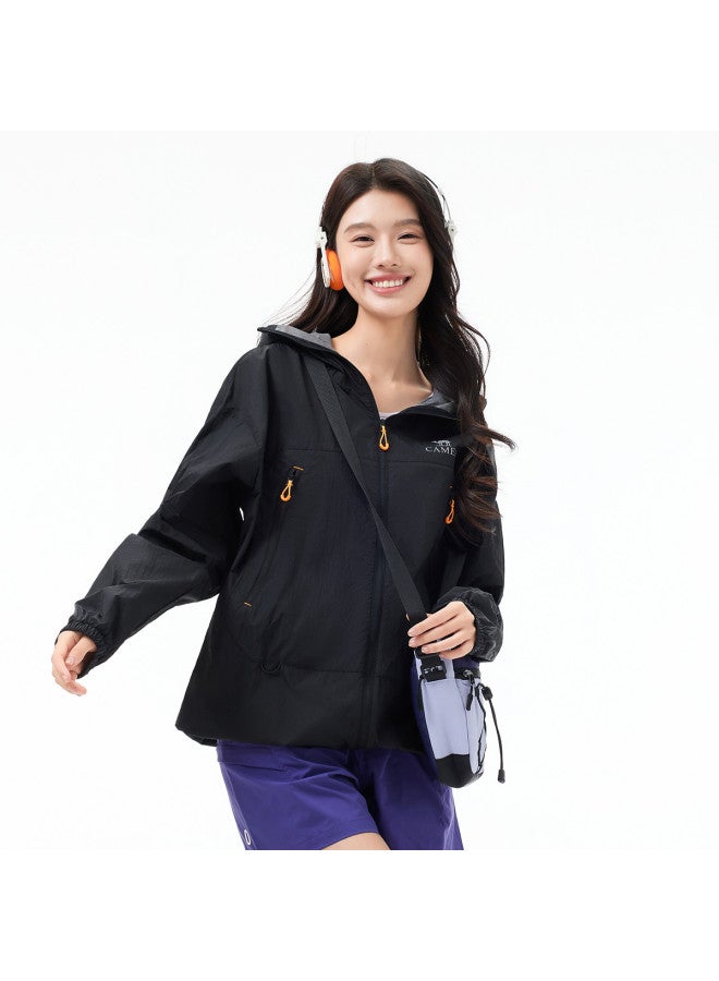 camel Outdoor Sun Protection Jacket Unisex 2025 Spring Summer Uv Protection Sunscreen Clothing Outerwear Neutral Sun Protection Jacket - Image 4