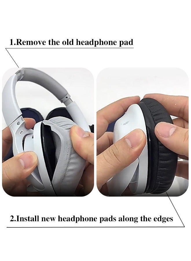 Earpads for Sony WH-CH710N/WH-CH720N Headphones Ear Pads Cushions with Noise Isolation Foam  - Image 2