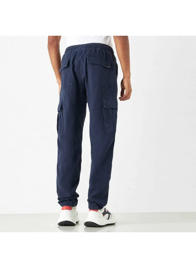 Lee Cooper Lee Cooper Cargo Pants with Pockets and Elasticated Waistband