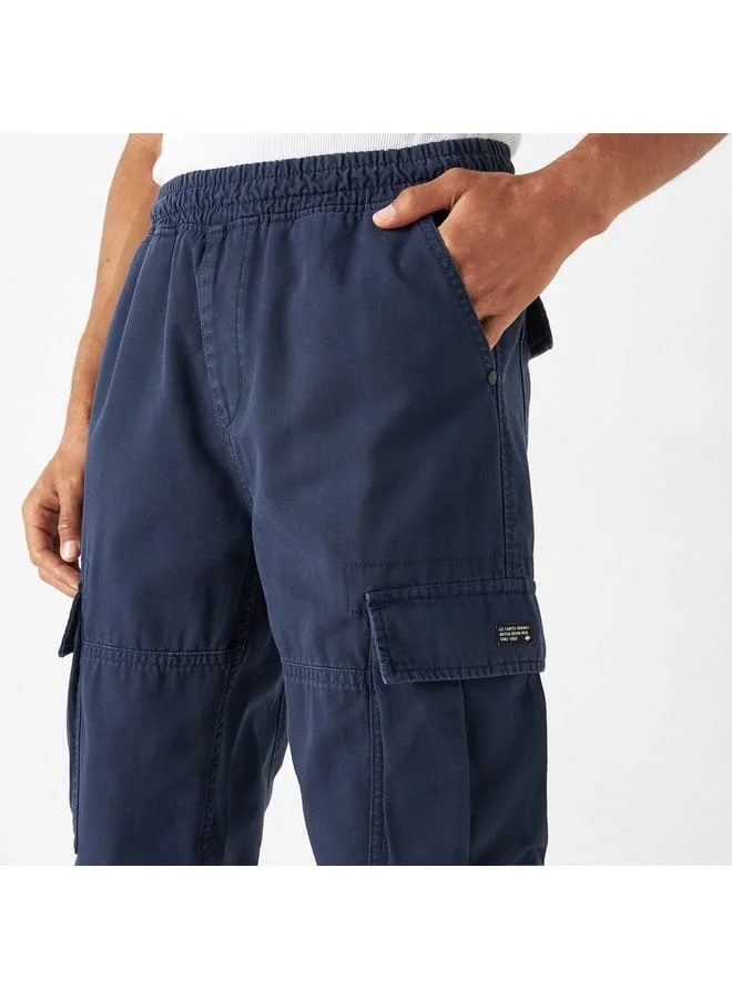 Lee Cooper Lee Cooper Cargo Pants with Pockets and Elasticated Waistband