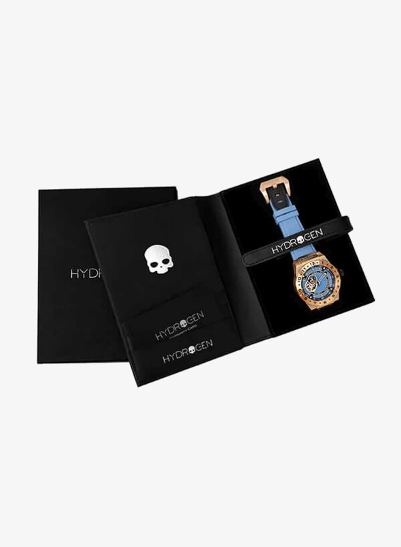 Hydrogen Watch Light Blue/Rose Gold Automatic Vento Rose Gold-Aqua Watch  | Best Price UAE