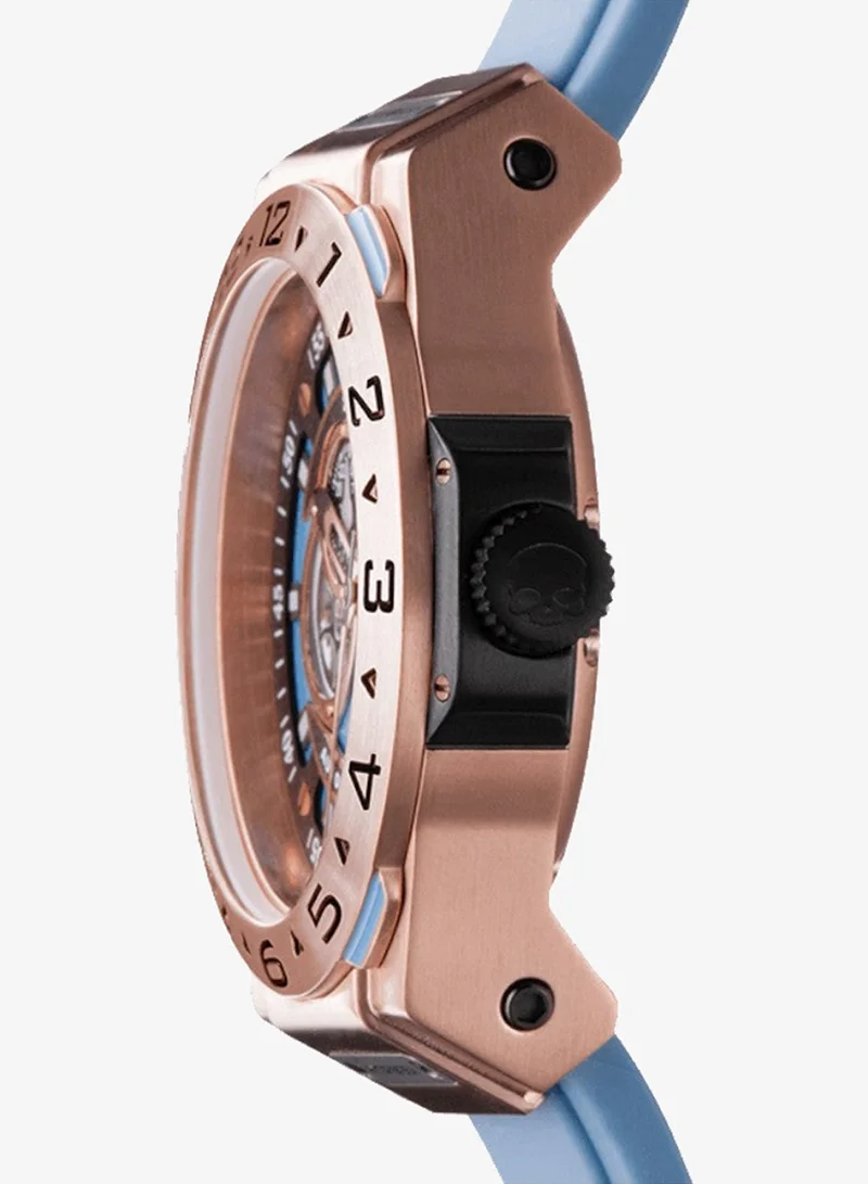 Hydrogen Watch Light Blue/Rose Gold Automatic Vento Rose Gold-Aqua Watch  | Best Price UAE