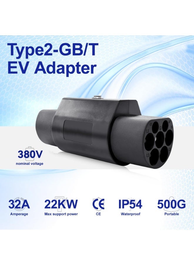 SUPER 5 Type 2 to GBT EV Charger Adapter 32A 380V - EV Charging Cable Adapter Easy Carry & Use - Image 3