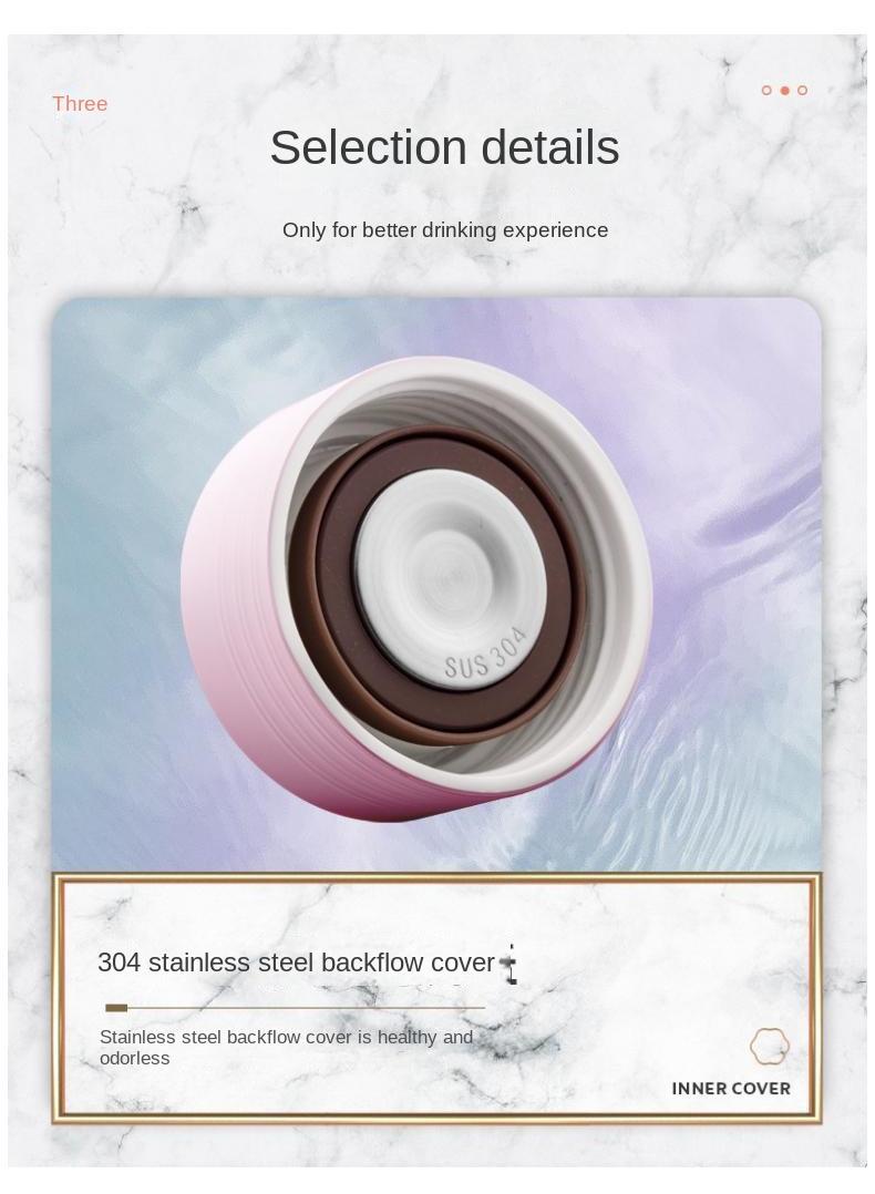 general زجاجة مياه ساخنة وباردة معزولة من قطعة واحدة - Image 3