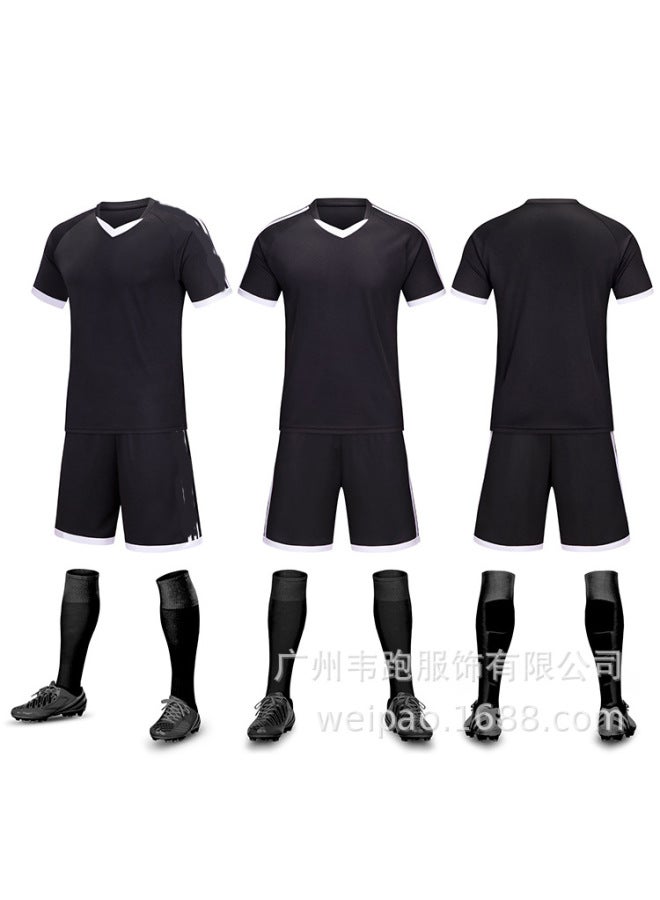 Black Football Jersey - Image 1