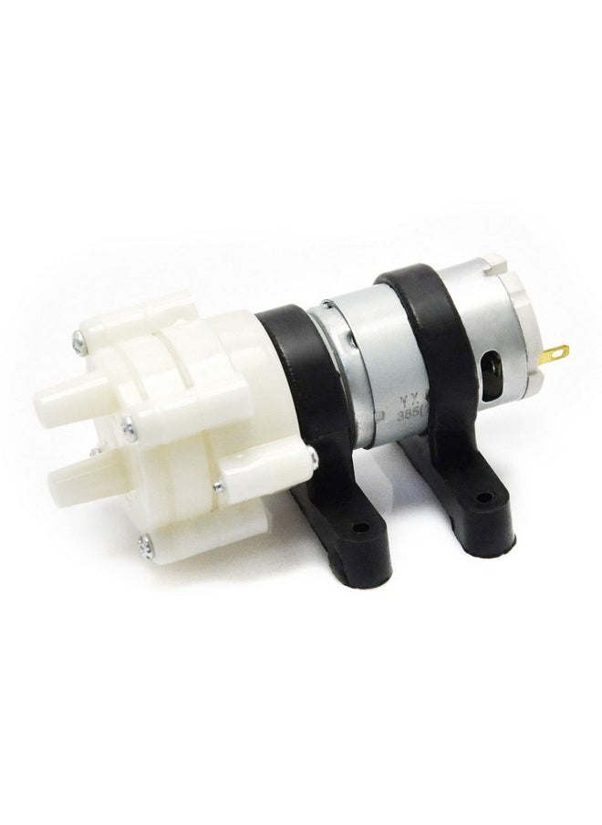 Gikfun - Gikfun R385 Mini Water Pump Fish Tank Motor with 12V 1A US Plug and 1m Tube for Diaphragm Pump Water Air Pump for Arduino EK1912 - Image 1