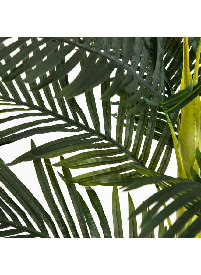 Nearly Natural 5326 8ft. Golden Cane Palm Silk Tree,Green - Image 2