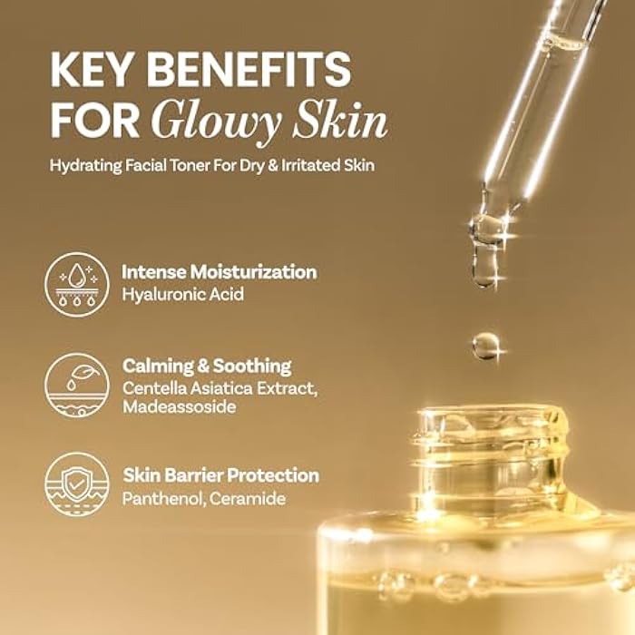 ONGREDIENTS Skin Barrier Calming Softener | Daily Soothing Toner for Dry, Sensitive Skin | Panthenol, Hyaluronic Acid, Ceramide, Hydrating, pH Balancing | Vegan, Korean Skin Care 250ml / 8.45 fl Oz - Image 4