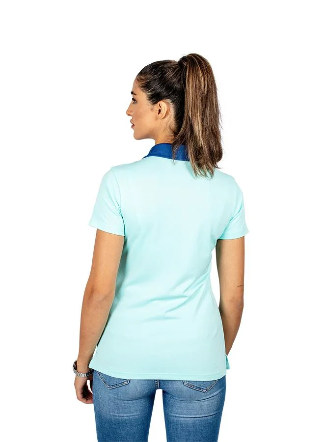ZAECY Women's Short-Sleeve Polo