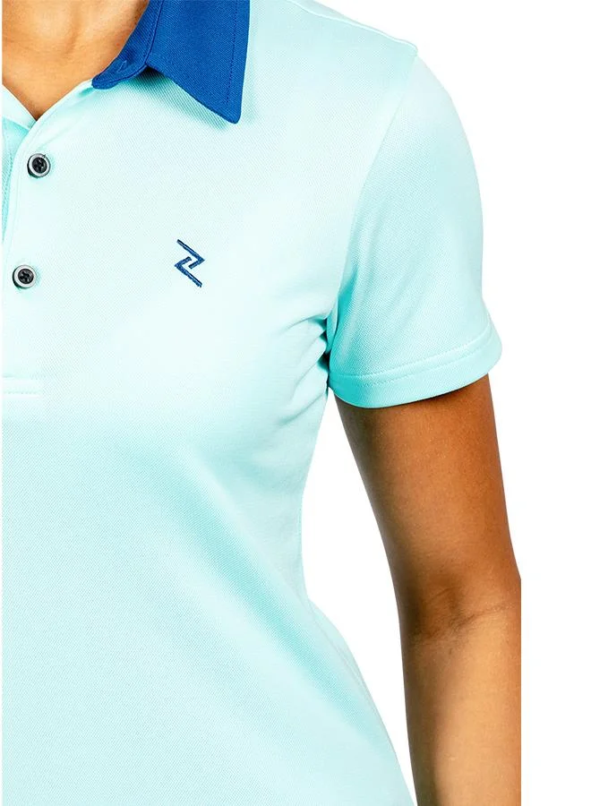 ZAECY Women's Short-Sleeve Polo