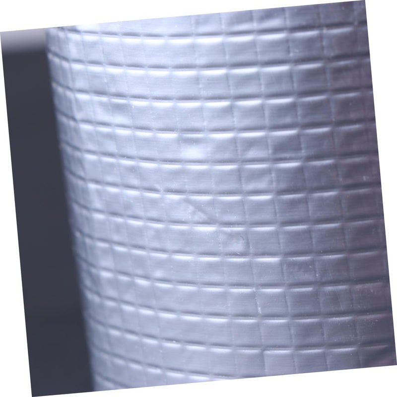 Butyl Rubber Repair Tape Aluminum Foil Silver Weatherproof Leak Fix For Roof Pipeline - Image 3