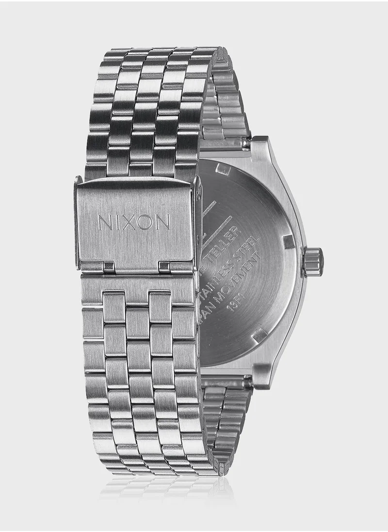 NIXON Time Teller Blue Sunray Watch