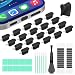 YIWOZI Silicone USB C Dust Plug with Phone Speaker Cover5in1 31 Pack Charging Port Cover Cleaning KitType C Anti Dust Plug for iPhone 151617Samsung GalaxyOne PlusGoogle PixelAll USB CPort Devices - Image 2