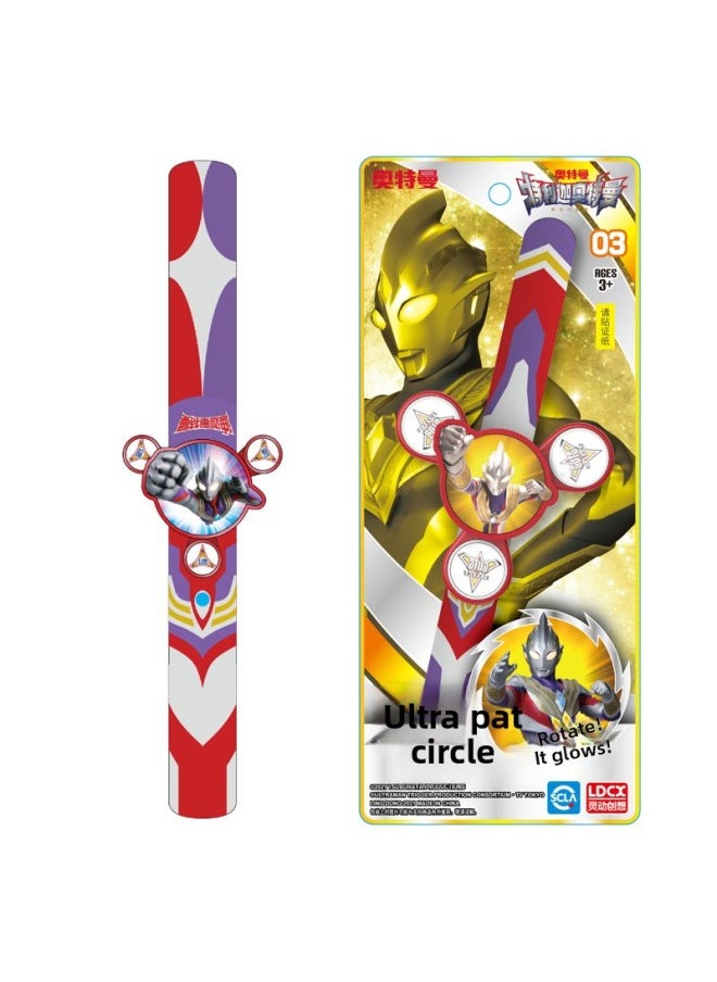 Generic - Smart Genuine Ultraman Ring-DiGa Ultraman Composite Zeta Ultraman Litga Luminous Bracelet-Color:ATM7071 Ott Snap Ring-DiGa Ultraman (composite) - Image 1