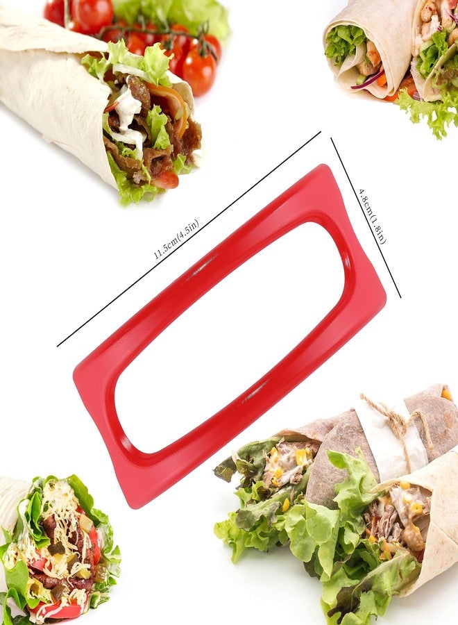 MONGSEW 18PCS Individual Taco Holder Stand, MONGSEW Colorful Taco Holders Set of 18, Taco Stands for the individual serving, PP Materials Soft or Hard Taco Shell Holder, Dishwasher & Microwave Safe - Image 2