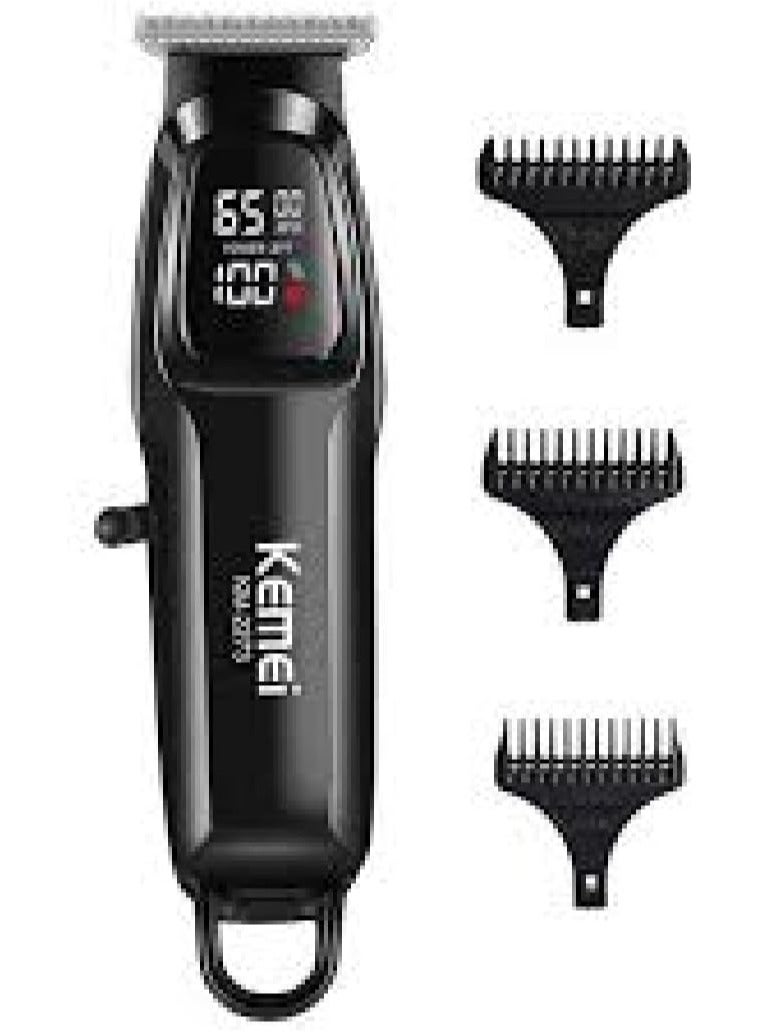 Kemei KM-2273 Professional Hair Clipper for Men Cordless with LED Display and 1800mAh Lithium Battery - Image 3
