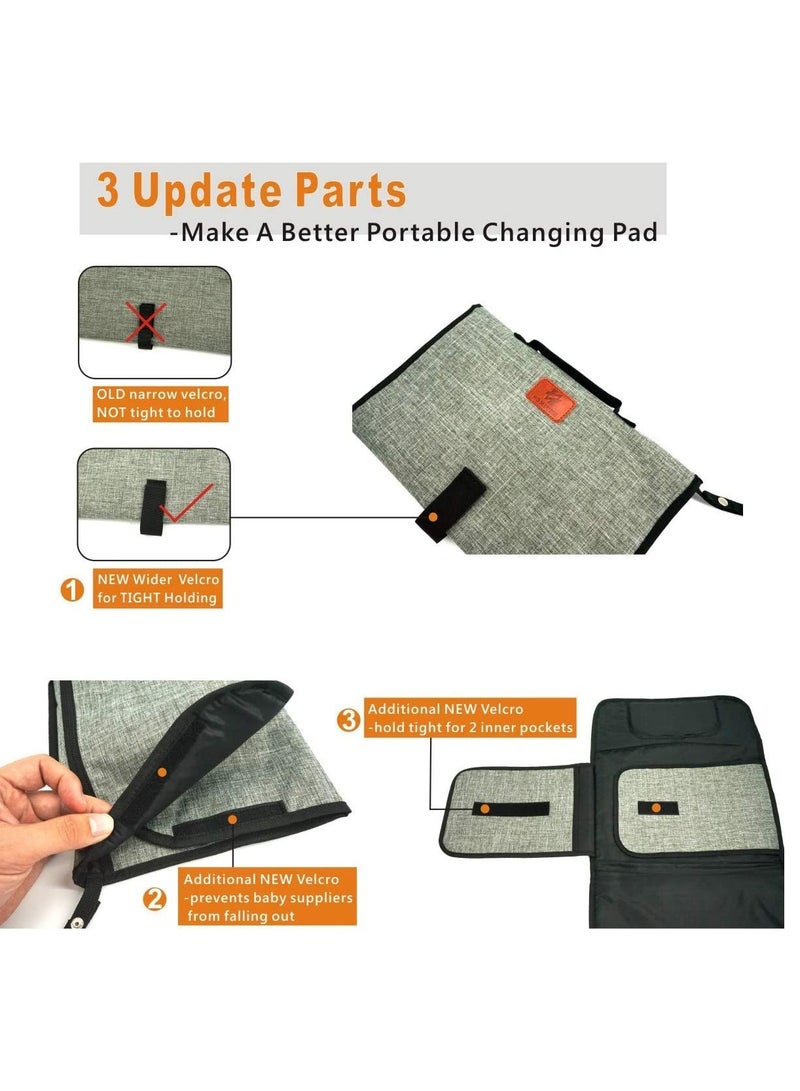 Portable Diaper Changing Mat Waterproof Baby Changing Pad - Image 3