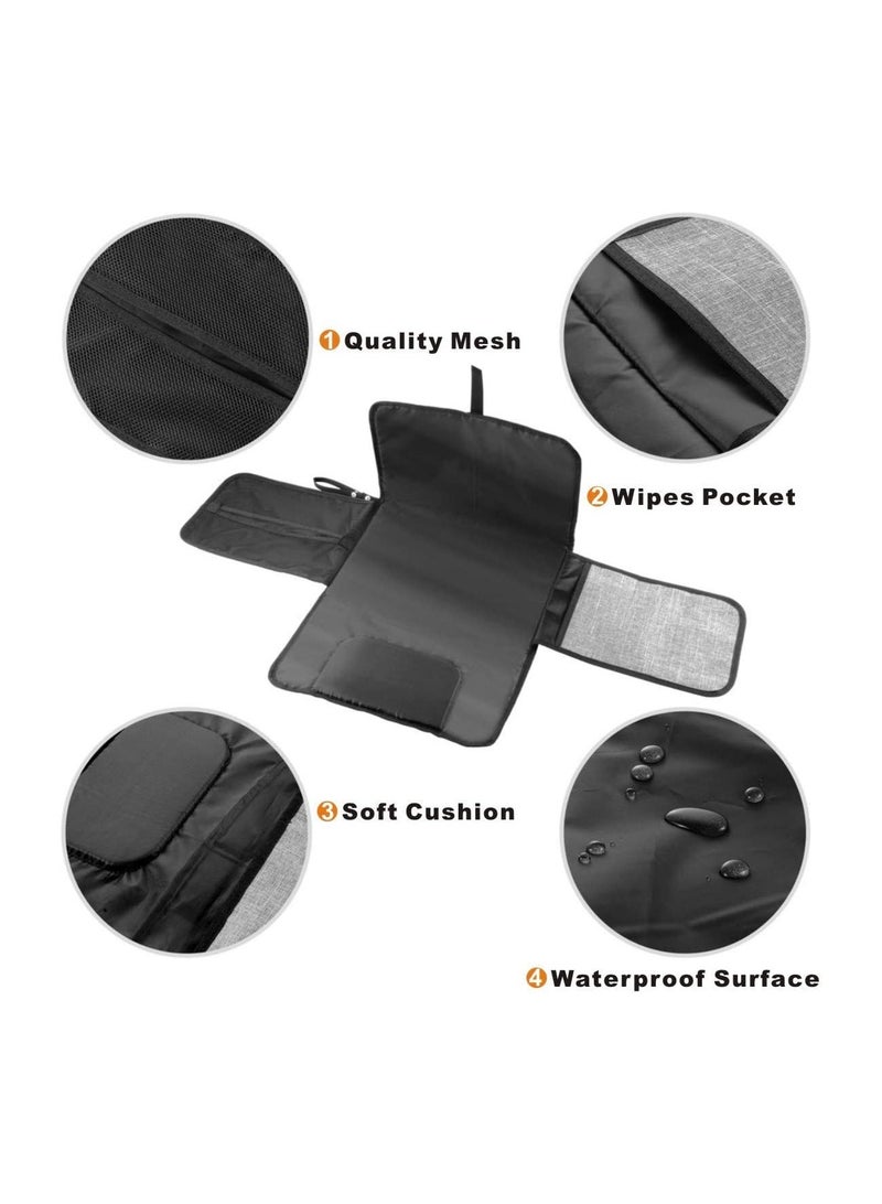 Portable Diaper Changing Mat Waterproof Baby Changing Pad - Image 5