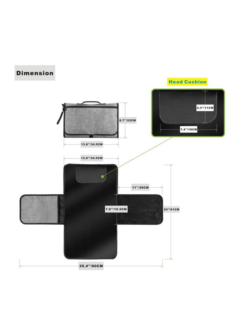 Portable Diaper Changing Mat Waterproof Baby Changing Pad - Image 4