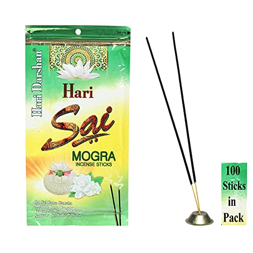 Hari Darshan Hari Sai Combo Agarbatti| Sandal | Lavender | Mogra | Rose | Long Incense Sticks Agarbatti |Fragrance for Daily Pooja, Havan, Meditation | Pack of 4- (120 g Each Approx. 400 Sticks) - Image 3