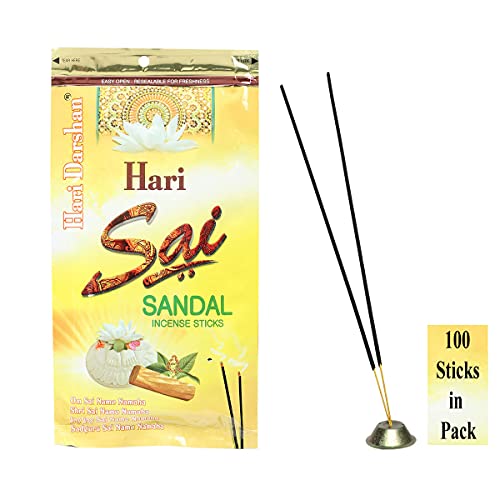 Hari Darshan Hari Sai Combo Agarbatti| Sandal | Lavender | Mogra | Rose | Long Incense Sticks Agarbatti |Fragrance for Daily Pooja, Havan, Meditation | Pack of 4- (120 g Each Approx. 400 Sticks) - Image 2