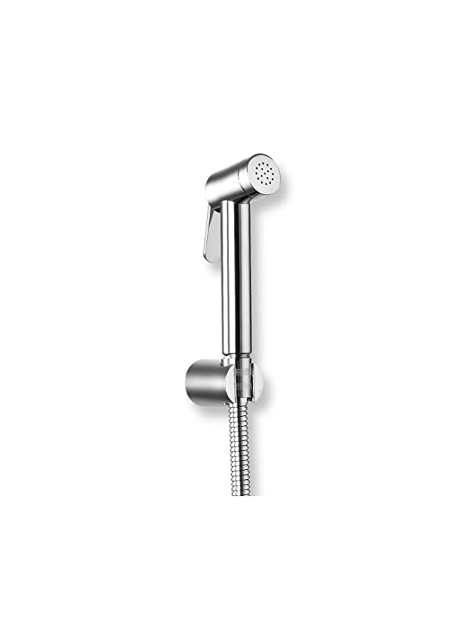 PROMASS Trigger Spray Shattaf Set, Handheld Bidet, Arabic Shower, Complete Set with Hose and Shattaf Holder, Brass Nozzle and Mechanism for Extra Durability, 2 Years Warranty  - Image 2