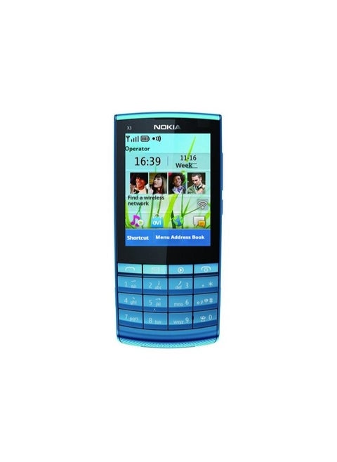 Nokia X3 02 Mobile Phone Blue