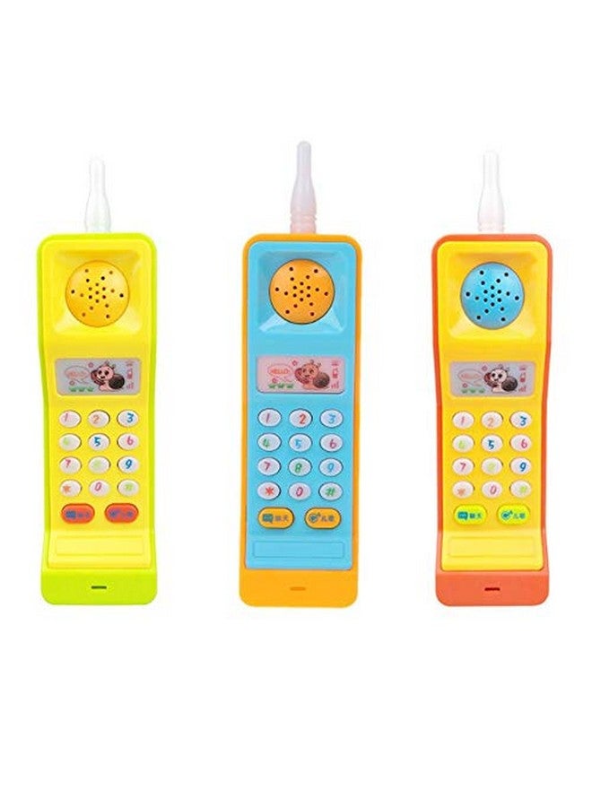 vGRASSP VGRASSP Cordless Musical Toy Phone Mobile for Kids - Animal, Number and Keypress Sounds - Colorful Lights and Music  - Image 4