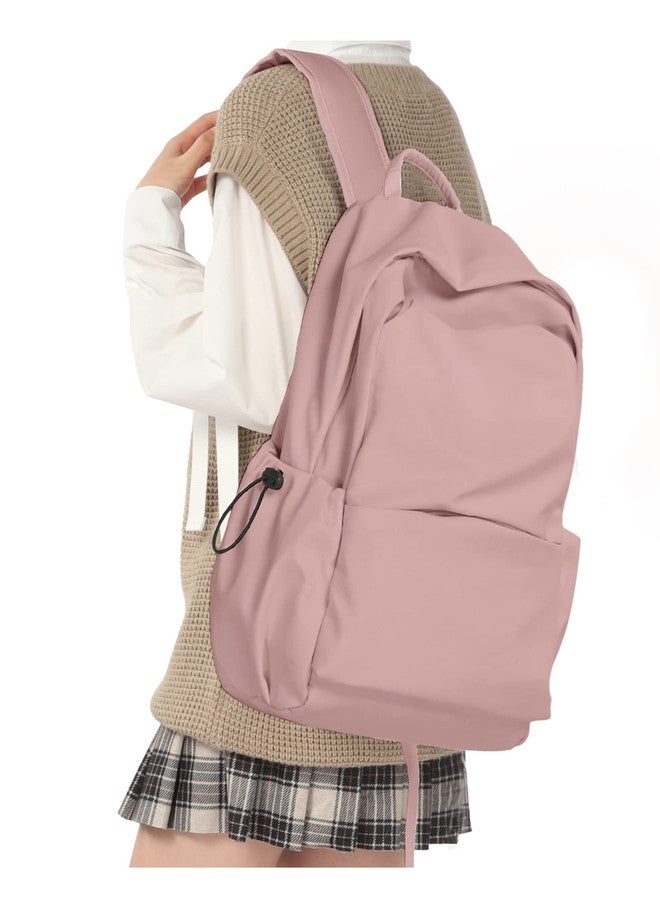 UPPACK Casual Backpack School Backpack, Pink - Image 1