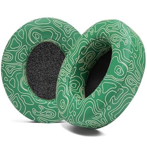 WC Wicked Cushions Replacement Ear Pads for Beats Studio 2 & 3 (B0501, B0500) Wired & Wireless | Does NOT Fit Beats Solo | Softer PU Leather, Enhanced Foam & Stronger Adhesive | Emerald Tide - Image 1