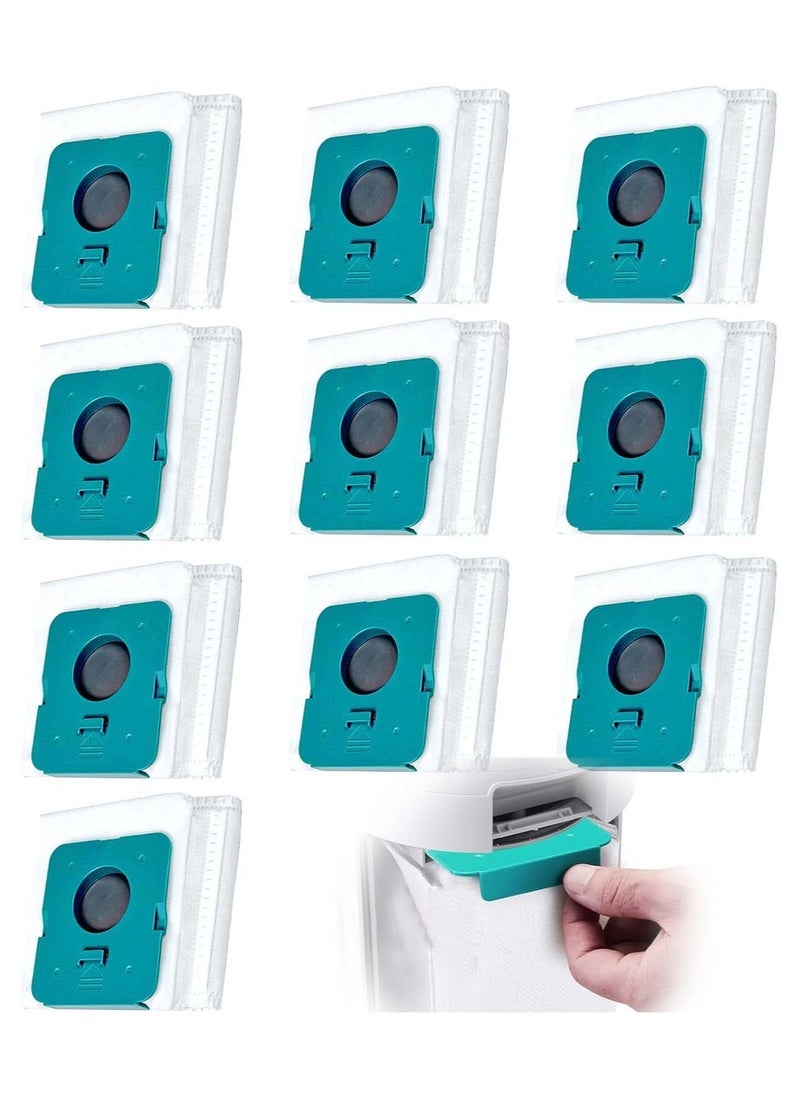 SYOSI - 10 Pack for VCA-ADB95 Dust Bags Compatible with for Samsung Bespoke Jet Cordless Stick Vacuum Cleaner Large Capacity Automatic Dust Collection Bags Accessory Disposable Replacement Bags - Image 1