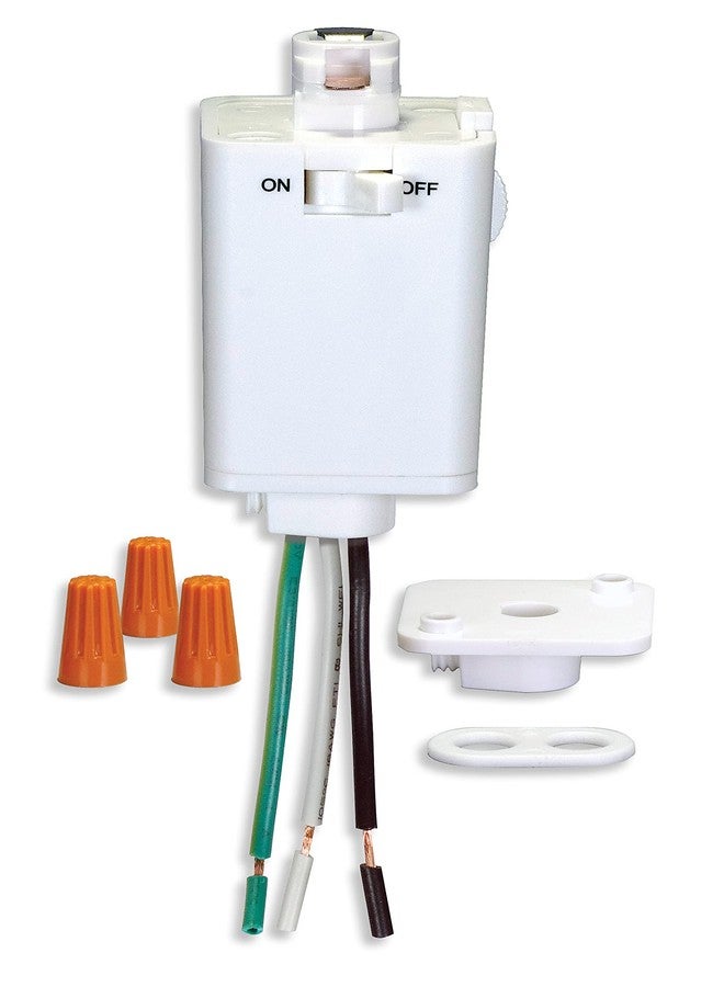 Nuvo Lighting TP231 Pendant Track Adapter , White - Image 4