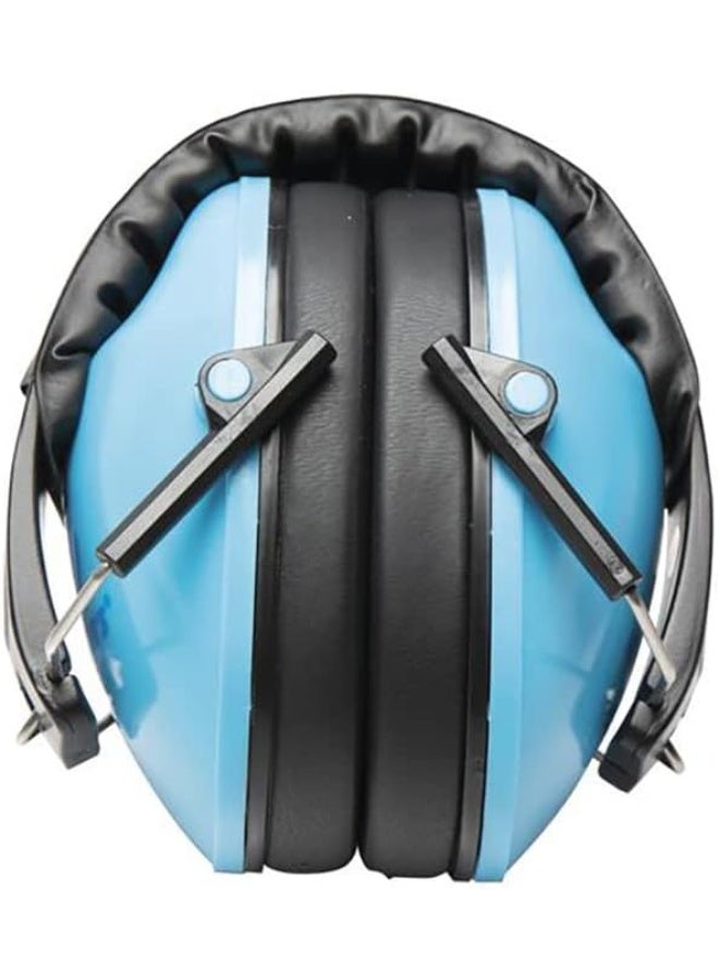 Walker's Youth Childrenâ€™s Low Profile Lightweight Padded Headband Adjustable Folding Noise-Reducing Hearing Protection Earmuffs, Blue, Small - Image 4