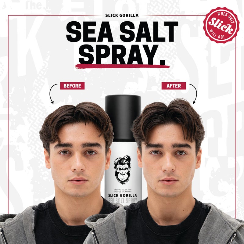 Slick Gorilla Sea Salt Spray – 200ml (6.76 fl oz) for Textured, Beachy Waves & All-Day Volume - Image 3